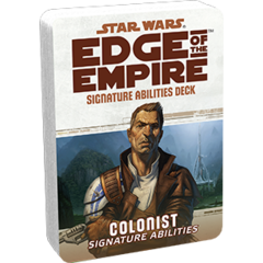 Edge of the Empire: Signature Abilities Deck - Colonist